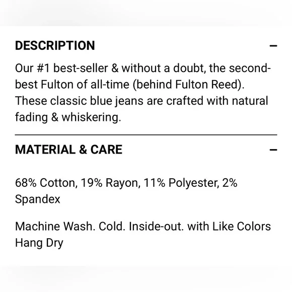 NWT-‎ Mugsy- Fultons jeans- 28x30